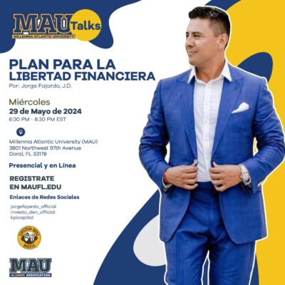 Charlas MAU: Plan para la Libertad Financiera